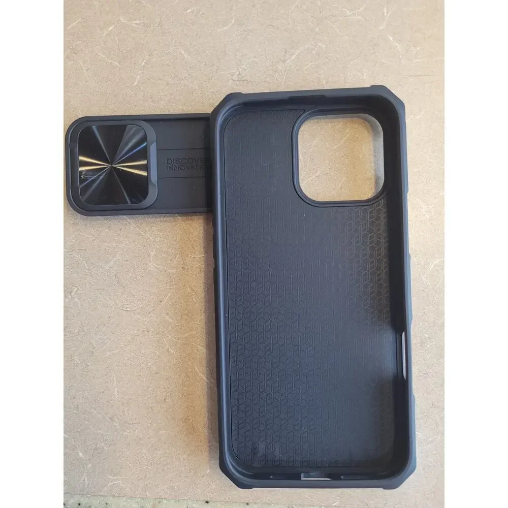 Adventurer Phone Case iP 16 PM Black Military Standard Camera Door NEW